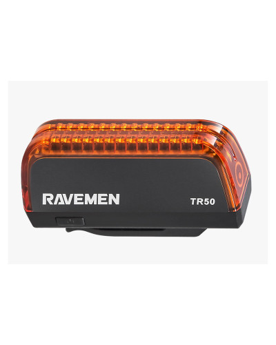 Мигалка задня Ravemen TR50BK USB 50 Люмен Чорна