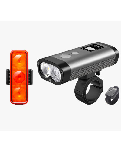 Комплект світла Ravemen PR1600+TR300, 1600 + 300 Люмен
