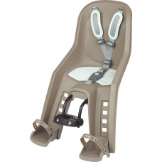 Дитяче крісло переднє POLISPORT Bubbly Mini Evo FHT на рульову трубу, 9-15 кг, коричневе