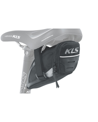 Сумка підсідельна KLS Challanger strap L (0,8 л) чорний