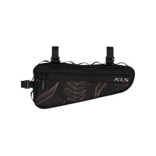 Сумка в трикутник рами KLS Rectangle 023 дизайн-квіти чорний
