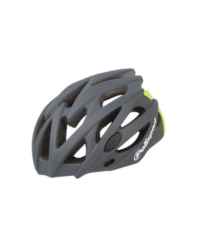 Шолом POLISPORT Twig L (58-61 см) сірий/жовтий In-Mold