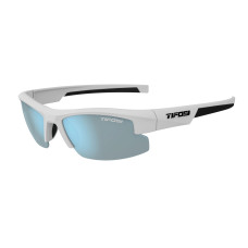 Окуляри підліткові Tifosi ShutOut Matte White with Black, лінзи Smoke Bright Blue Mirror (15%)