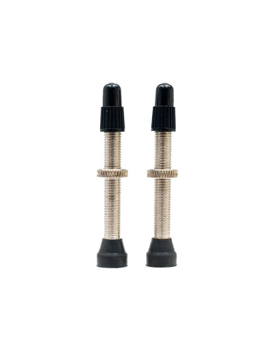 Безкамерний ніпель Stan's Universal Valves, medium, FV 44 мм, латунь, 2 шт.