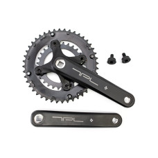Шатун алюм. L170мм 28-44Т PROWHEEL TPL-101 під квадрат чорн.