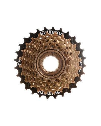 Тріскачка 7 швидк. SHIMANO TZ-500 14-28Т коричневий