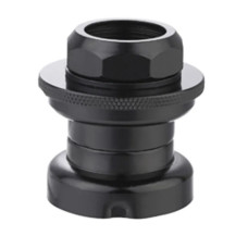 Рульова колонка 1" різьбова Kenli KL-B202 з обмежувачем повороту чорний (черный)