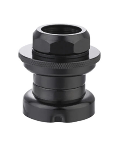 Рульова колонка 1" різьбова Kenli KL-B202 з обмежувачем повороту чорний (черный)
