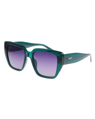 Окуляри Relax Polynesia зелені глянцеві, лінза smoke grady (Polarized TAC 1,1 mm), кат. 3