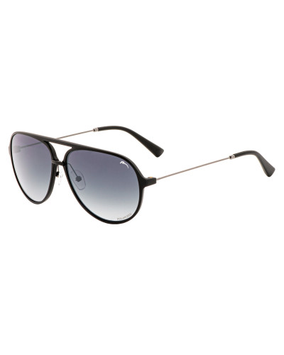 Окуляри Relax Harris чорні матові, лінза blue (Polarized TAC 1,1 mm), flash mirror, кат. 3