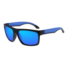 Окуляри Relax Wagga чорні матові, лінза brown (PC), ice blue, кат. 3