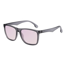 Окуляри Relax Alburry сірі глянцеві, лінза smoke (Polarized TAC 1,1 mm), purple  revo, кат. 3