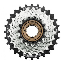 Вільнобіг Shimano 7шв, Tourney MF-TZ510, 14-28Т, срібл