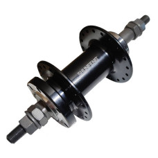 Втулка задня Shunfeng АЛ 14Gx36Hх135х185мм 7S DB, SF-A210R, чорна