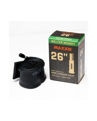 Камера 26 Maxxis Welter Weight 26˝x1.50-2.50˝ (40/63-559) AV 48мм (IB00137100)