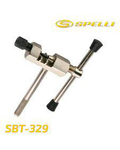 Вижимка ланцюга Spelli SBT-329 зі зворотнім упорним болтом для ланки ланцюга, хромована
