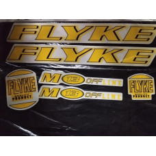 Наліпки на велосипед  Flyke