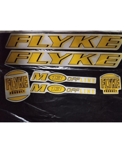Наліпки на велосипед  Flyke