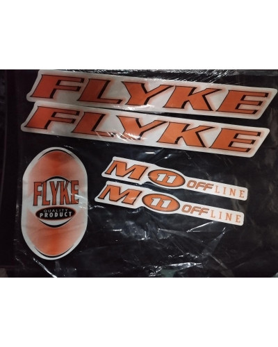 Наліпки на велосипед  Flyke