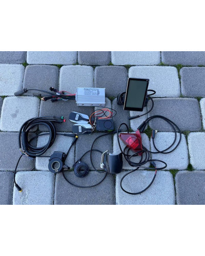 Контролер 23 А з LCD  M5, газ, пас, фара, стоп, сигналізація
