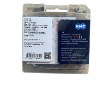 Ланцюг KMC X9 Gray 1/2 X 11/128 114 ланок з замком в боксі