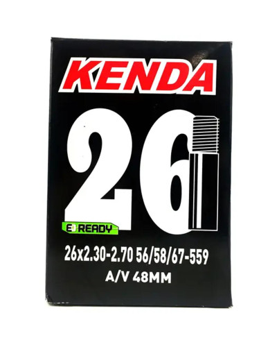 Камера  26  2,30-2,70 56/58/67-559 AV Kenda  (Автоніпель/Schrader) 48 мм