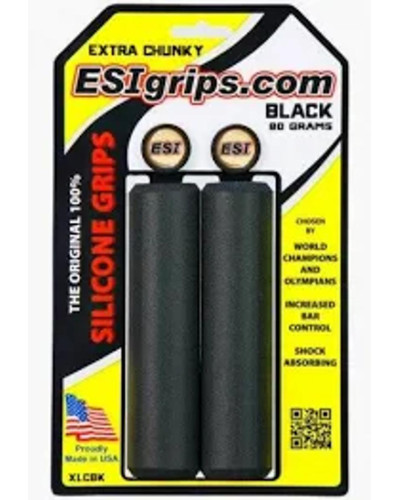 Гріпси ESI Chunky Black (чорні)