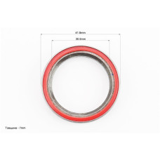 Підшипник MTB керма (41,8х30,15х7х45°) 2RS, CBB-418
