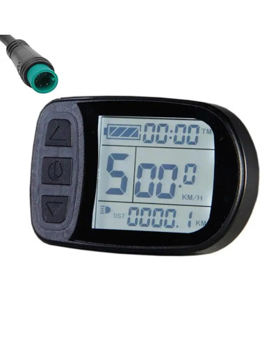 Дисплей Kunteng KT-LCD5 24, 36, 48V- герметичний розєм