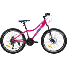 ВЕЛОСИПЕД CROSSRIDE 24 MTB ST "MOLLY LADY" рожевий