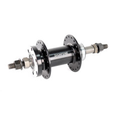 Втулка Shunfeng задня AL 3/8х14Gx36H 135х185, SF-A210RB, пром-підшипник, чорна AFT