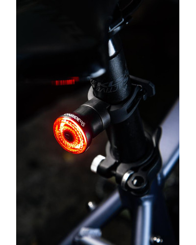 Заднє світло ONRIDE Boom (20 lm, 400 mAh, Type-C), пластикове