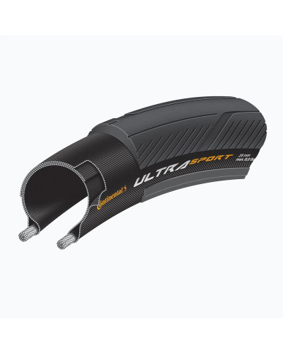 Покришка 28 Continental Ultra Sport III 700x28C PureGrip Black Folding