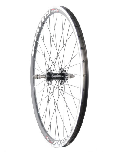 Колесо АЛ 26" заднє 14Gх36H, втулка Shunfeng SF-HB25RB, пром-підшипник
