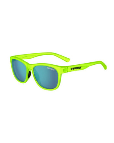 Окуляри Tifosi Swank Satin Electric Green, лінзи Smoke Bright Blue Mirror (15%)