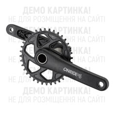 Шатуни ONRIDE Solo Pro 1150, під Hollowtech, 170 мм, 34Т, на 11 шв., чорний