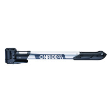 Насос компактний ONRIDE Sky 30 алюмінієвий макс.тиск 120PSI, голівка з двома отворами під FV/AV