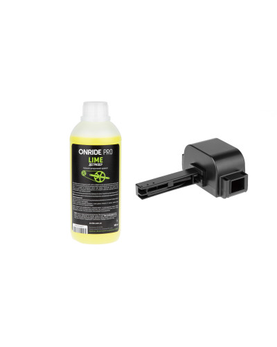 Комплект дегризер ONRIDE PRO Lime 500 мл + Мийка ланцюга DNK Roll