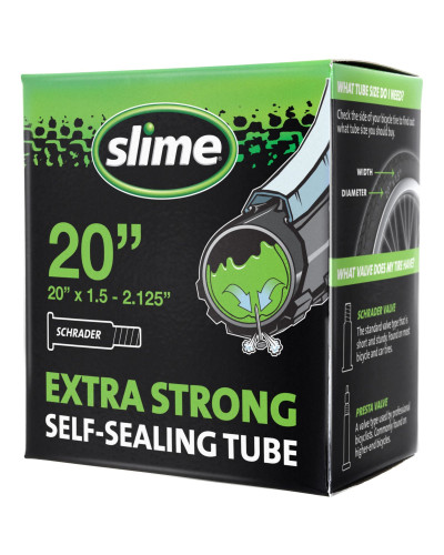 Камера Slime Smart Tube 20" x 1.5 - 2.125" AV з герметиком