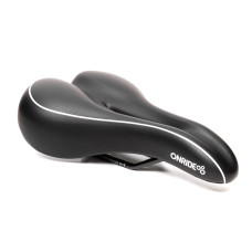 Сідло ONRIDE Seat сталеві рамки чорний 274x178мм