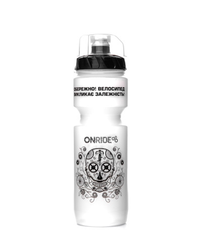 Фляга ONRIDE Tanami 800 ml прозора з ковпачком