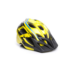 З ШОУРУМУ! Шолом ONRIDE Rider глянцевий жовтий/блакитний S (48-52 см)