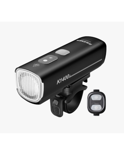 Велосипедна фара Ravemen K1400 (1400 lm, 4000 mAh) з датчиком освітленості