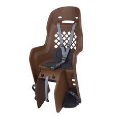 Дитяче крісло заднє POLISPORT Joy CFS на багажник, 9-22 кг, коричневе