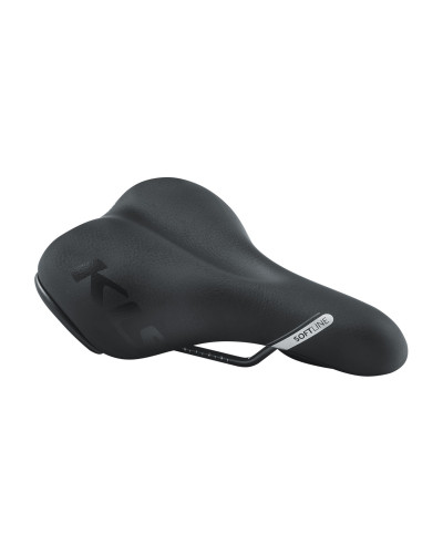 Сідло KLS Softline гелеве чорний 257 x 187мм