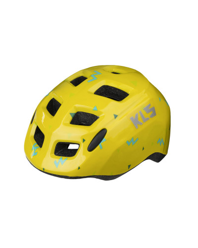 Шолом KLS Zigzag дитячий жовтий S (50-55 cм)