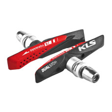 Колодки гальмівні KLS Dualstop V-02 для V-Brake пара OEM