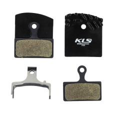 Колодки гальмівні KLS D-14 + Radiator, для Shimano XTR/XT/SLX/Deore/FSA органіка