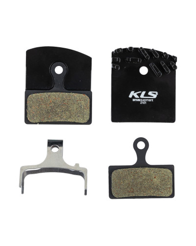 Колодки гальмівні KLS D-14 + Radiator, для Shimano XTR/XT/SLX/Deore/FSA органіка