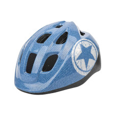 Шолом дитячий POLISPORT Junior S (52-56 см) блакитний Glue-On